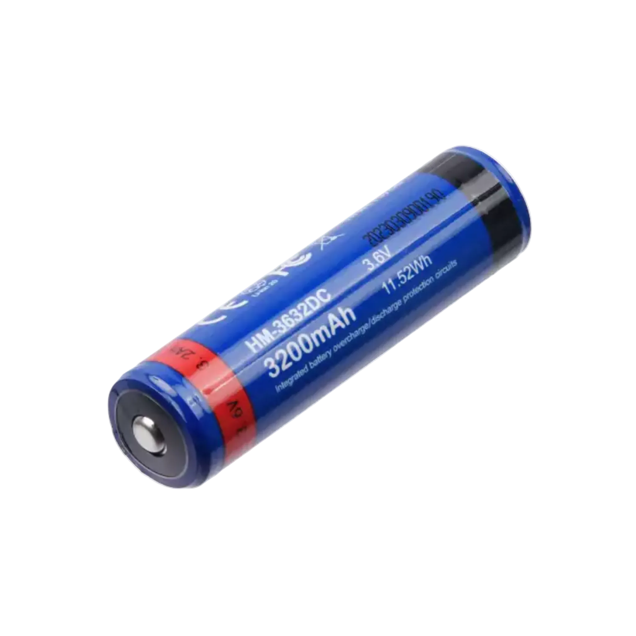 Battery 18650, Rechargeable Li-ion 3.7V 3000mAh